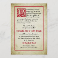 Verhalenboekpagina | Sprookjesachtige bruiloft oud