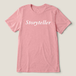 VERHALENDE Auteur Schrijver Filmmaker Dichter Cade Tri-Blend Shirt