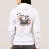 Verhalenverteller Unisex ritssluiting Hoodie (Achterkant)