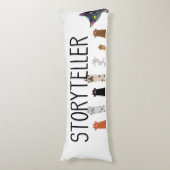 Verhalenverteller's Comfort: Cat Paw Ed Body Pillo Lichaamskussen (Voorkant Verticaal)