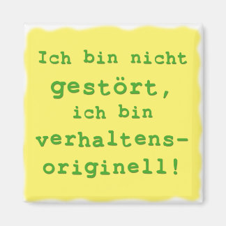 verhaltensoriginell magneet