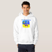 VERHANDELDE LAZIE MAAR INTELLIGENTE HOODIE (Voorkant volledig)