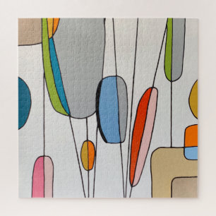 Verhangen met een thread 20 x 20 Puzzle Legpuzzel