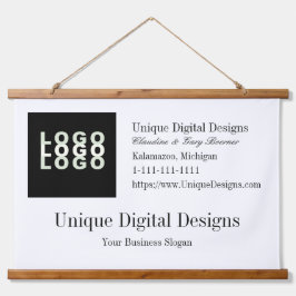 Verhangende wandtekenbrekers artistieke bedrijfsle hangend wandkleed