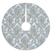 Verhard Damaspatroon Kerstboom Rok (Voorkant)