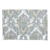 Verhard Damaspatroon Kussensloop (Voorkant-Links)