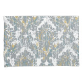 Verhard Damaspatroon Kussensloop (Voorkant-Rechts)