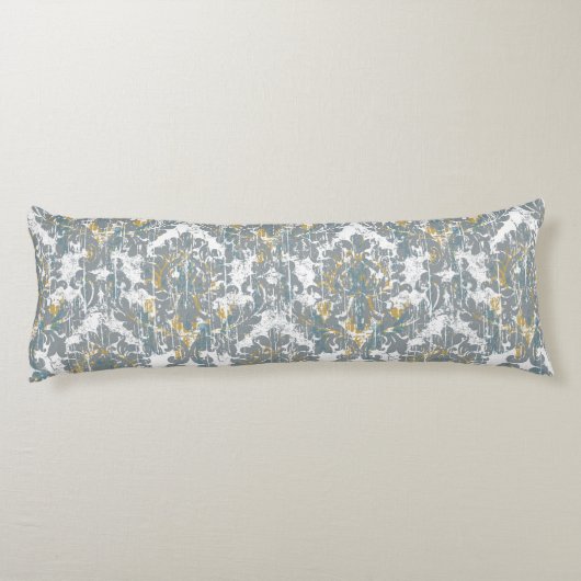 Verhard Damaspatroon Lichaamskussen (Achterkant)