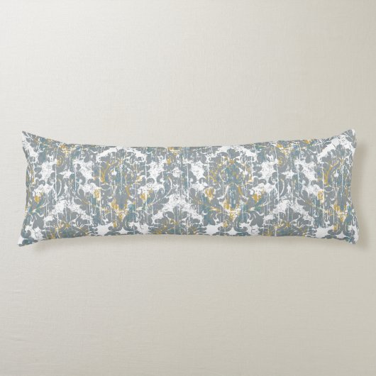 Verhard Damaspatroon Lichaamskussen (Voorkant)