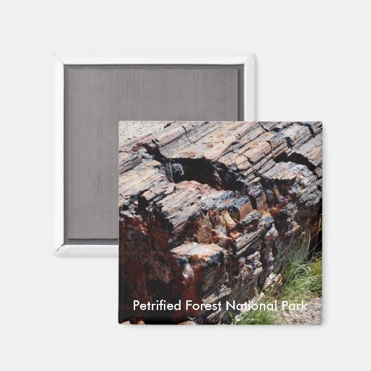 Verhard hout magneet (Voorkant / Achterkant)