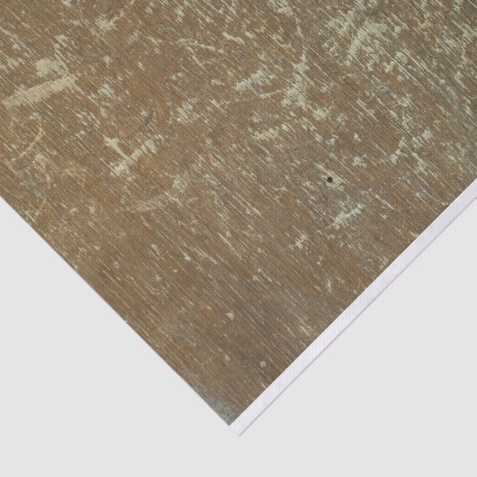 Verhard hout met verhitte bruin hout tissuepapier (Detail)