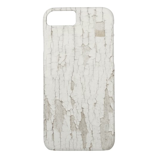 Verhard hout met witte peling Case-Mate iPhone case (Achterkant)