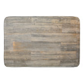 Verhard licht Rustisch houtachtige planken Badmat (Voorkant)