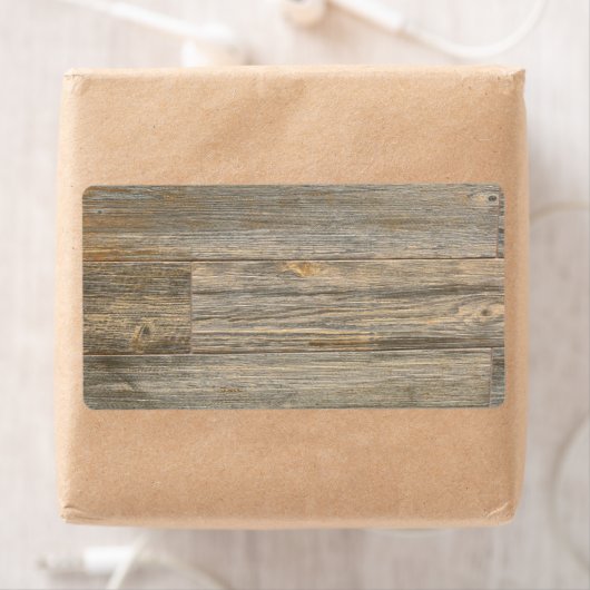 Verhard licht Rustisch houtachtige planken Etiket (Insitu)