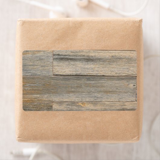 Verhard licht Rustisch houtachtige planken Etiket (Insitu)