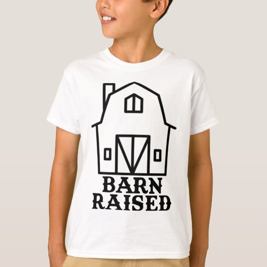 Verhard Shirt voor Boerderijen Kinderen (Voorkant)