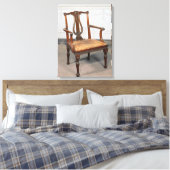 Verharde achterstoel, geleverd door canvas afdruk (Insitu (Slaapkamer))