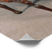 Verharde achterstoel, geleverd door poster (Hoek)