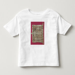 Verharde deur voor een granaat kinder shirts
