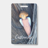 Verharde engel in de Thunder Cove Badge (Achterkant)