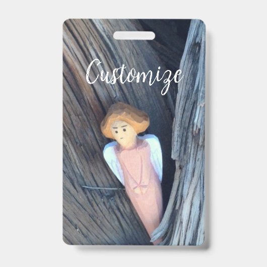Verharde engel in de Thunder Cove Badge (Voorzijde)
