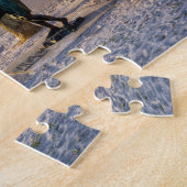 Verharde loopbrug naar Pensacola Beach Jigsaw Puzz Legpuzzel (Zijkant)