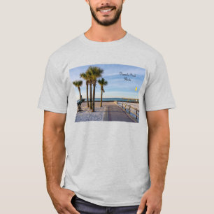 Verharde loopbrug naar Pensacola Beach Mannen T-sh T-shirt