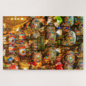 Verhardende mozaïeklamp legpuzzel (Horizontaal)