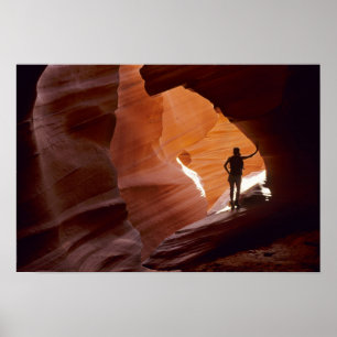 Verharding in de schroefdoorsnede van Antelope Poster