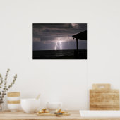 Verharding op het Poster van de oceaan (Keuken)