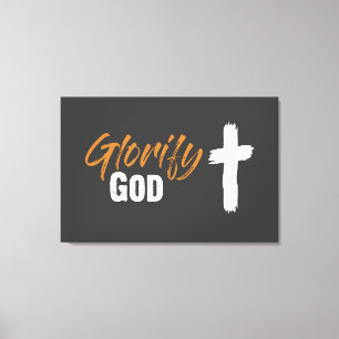 Verheerlijken God Canvas Print