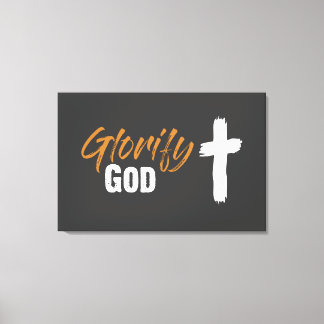 Verheerlijken God Canvas Print