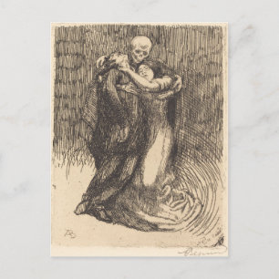 Verheerlijkte Liefde (door Paul-Albert Besnard) Briefkaart