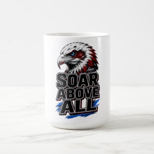 Verhef je boven alle Amerikaanse zeearend kracht k Koffiemok