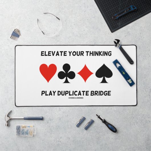 Verhef Je Denken Speel Duplicate Bridge Bureaumat (Werkstation)