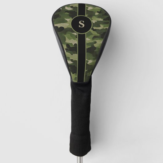 Verhef Je Spel met een Camouflage Golf Headcover (Voorkant)