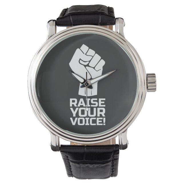 Verhef je stem 1 W Horloge (Voorkant)