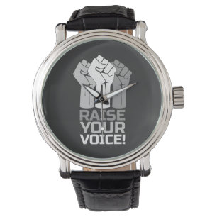 Verhef Je Stem 3 W Horloge