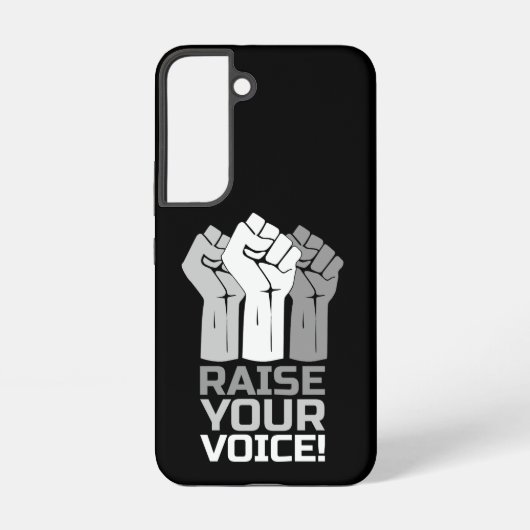 Verhef je stem 3 W Samsung Galaxy Hoesje (Achterkant)