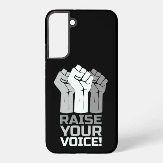 Verhef je stem 3 W Samsung Galaxy Hoesje (Achterkant)