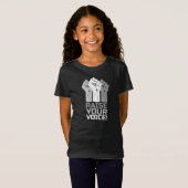 Verhef je stem 3 W T-shirt (Voorkant volledig)