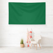 Verhef je webdesign met een groene achtergrond spandoek (Insitu)