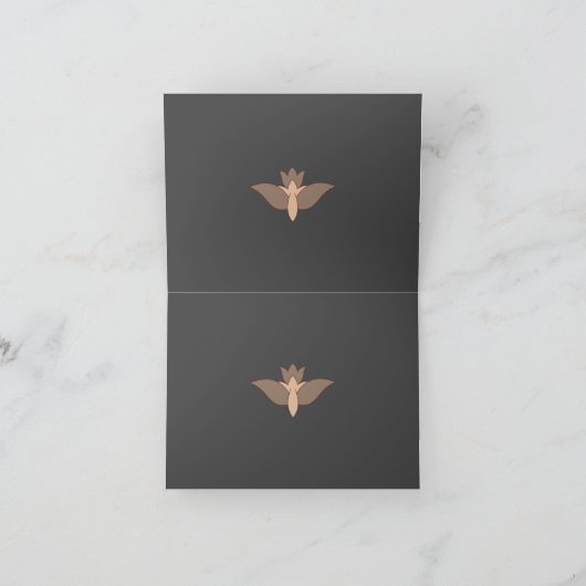 Verhef uw bedankbriefjes met modern bedankkaart (Binnen)