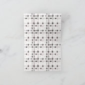 Verhef uw bedankbriefjes met modern bedankkaart (Binnen)