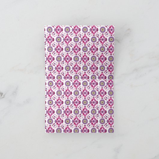 Verhef uw bedankbriefjes met moderne bedankkaart (Binnen)