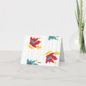 Verhef uw bedankbriefjes met moderne bedankkaart (Achterkant)