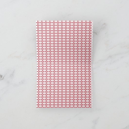 Verhef uw bedankbriefjes met moderne bedankkaart (Binnen)