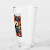 Verhef uw ruimte Kleurrijke Gerbera Daisy Bloemig Glas (Links)