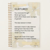 Verheffende aanmoedigingsgedichten planner (Voorkant)