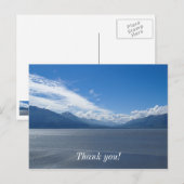 Verheffende Alaska-bergen Briefkaart (Voorkant / Achterkant)